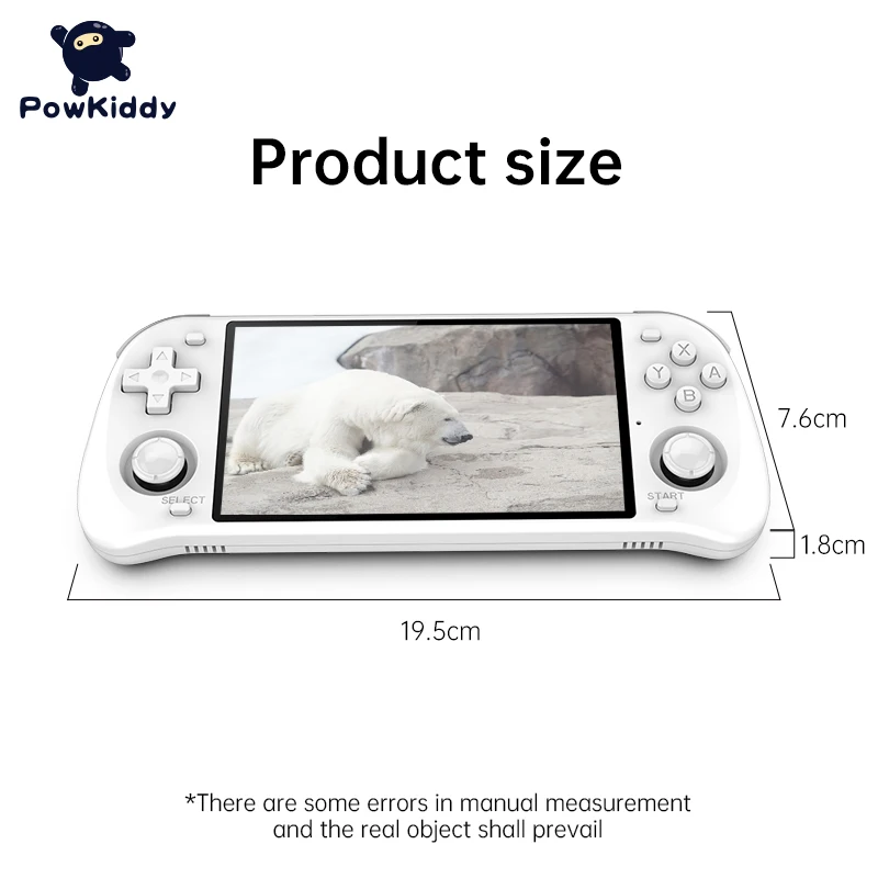 Ретро-Консоль POWKIDDY с открытым исходным кодом RGB10 Max 2 Карманная игровая консоль