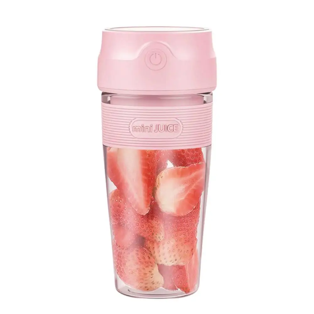 

Portable Household USB Rechargeable Charging Fruit Juicer Mini Juice Making Cup Vegetable Juice Maker Blender Light-weight
