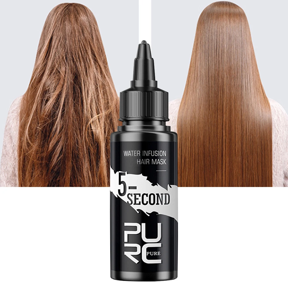 

60ml Hair Mask Anti-frizz Hair Scalp Treatment For Damaged Hair Improve Dryness Lasting Moisture Water Infusion Hair Care
