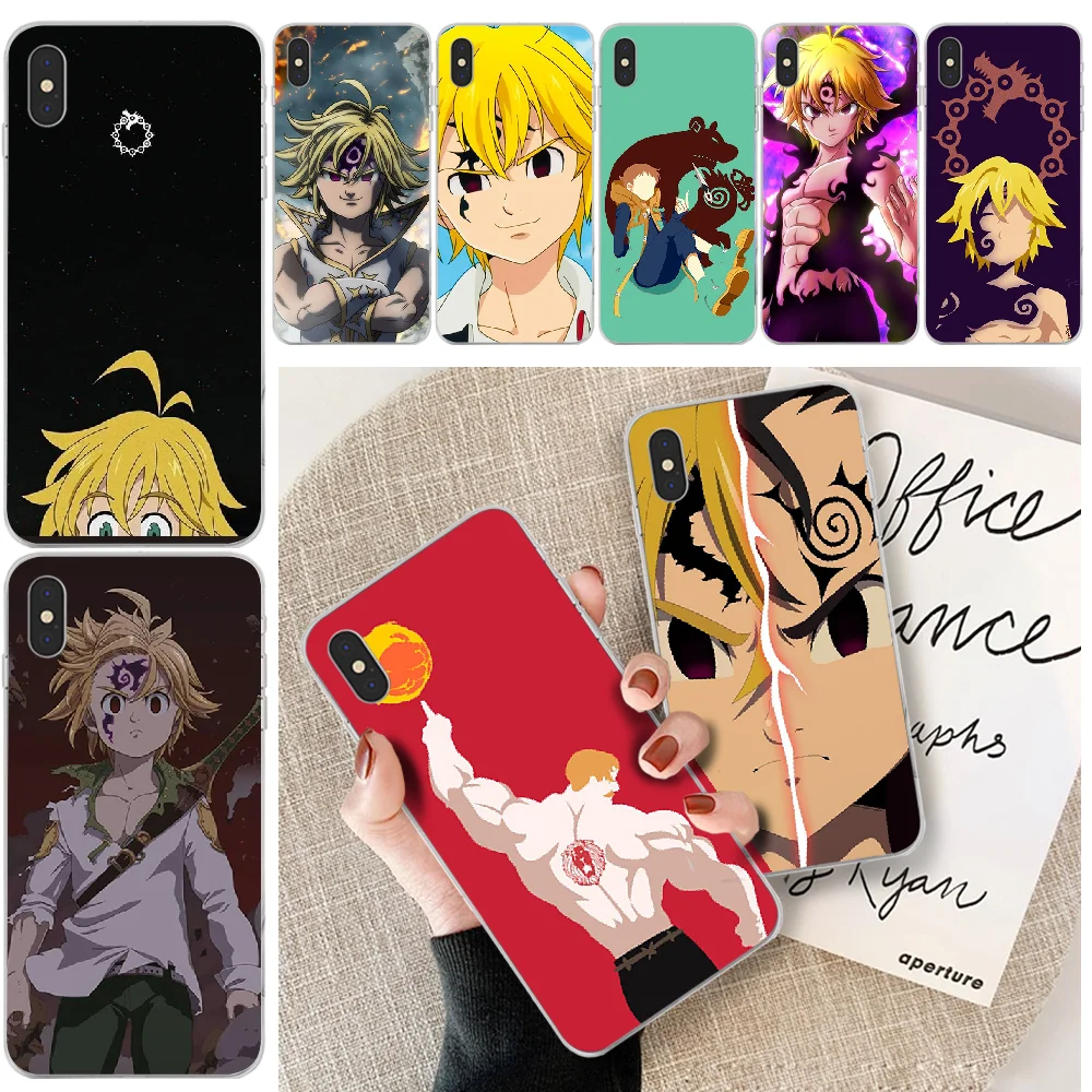 Мягкий чехол ByLoving Seven Deadly Sins для Iphone 6 6s Plus 7 8 X XS XR MAX 11 Pro Max | Мобильные телефоны и