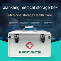 aluminum medicine cabinet 101214inch home business medical box large size multilayer medicine cabinet first aid box