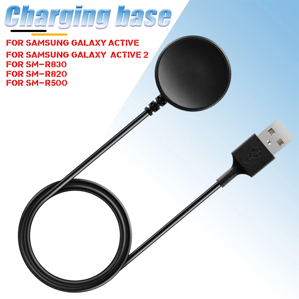 

USB Charging Charge For Samsung Galaxy 3 Active SM-R500 Safety fast Magnetic Wireless Charger For Galaxy Active2 SM-R820 SM-R830