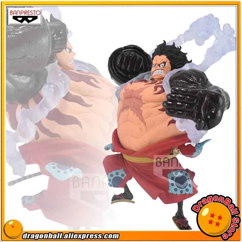 Японское аниме ONE PIECE оригинальная Коллекционная Фигурка Banpresto KING OF ARTIST-Обезьяна D.