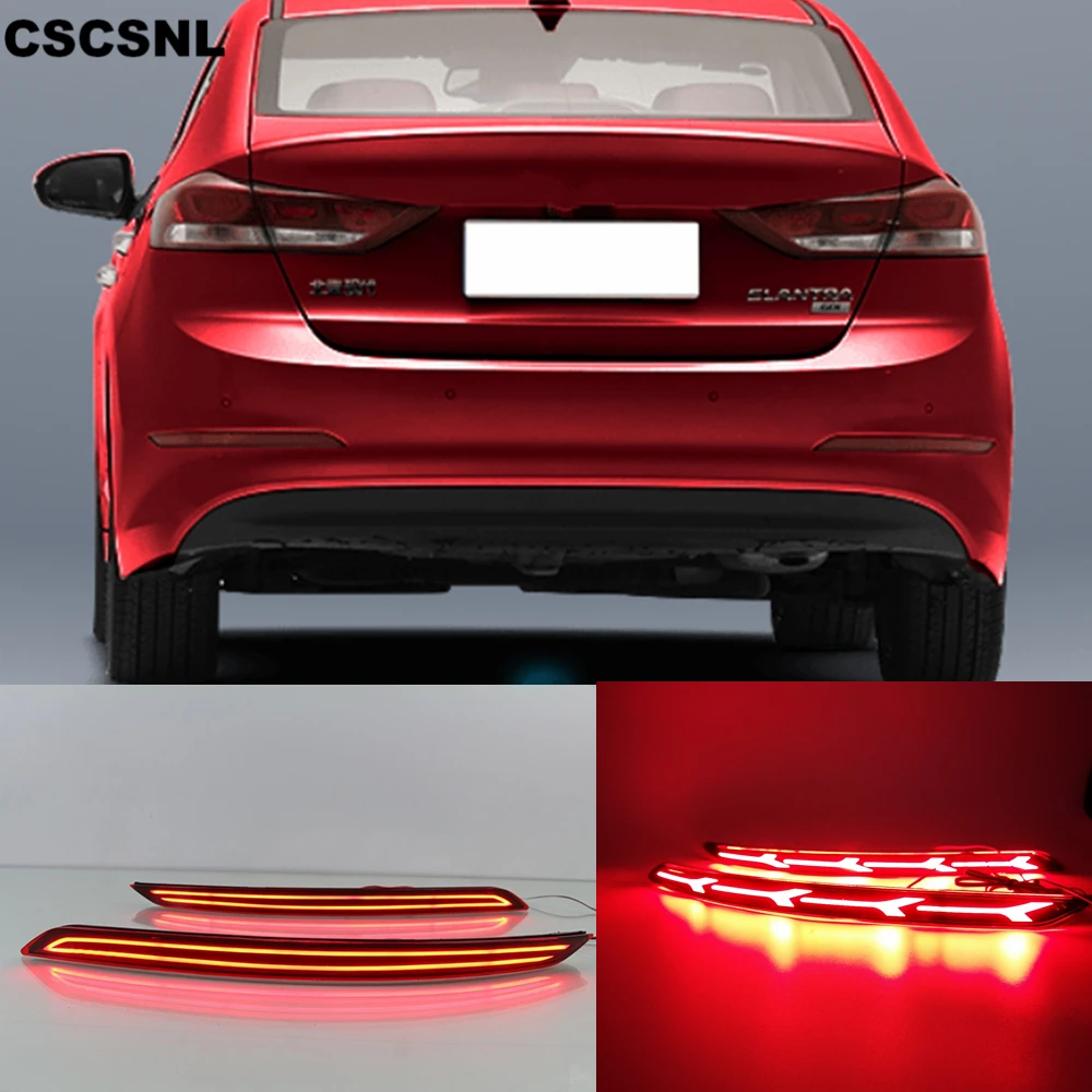 1 Набор Автомобильный светодиодный задний фонарь тормоза задняя противотуманная