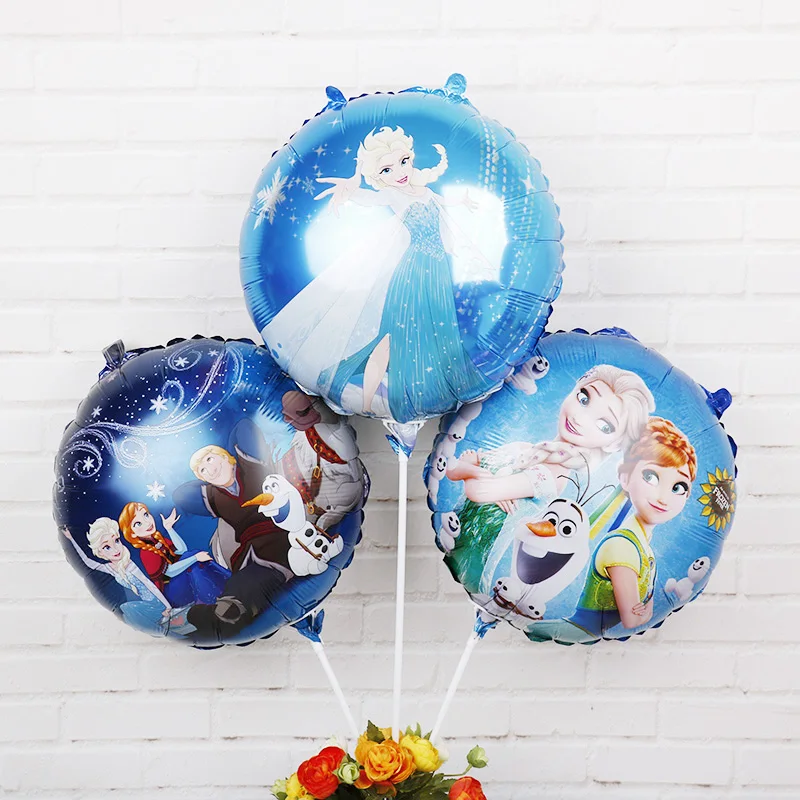 50 шт в наборе 18 дюймов принцессы Эльзы и алюминиевой фольги Воздушные шары из