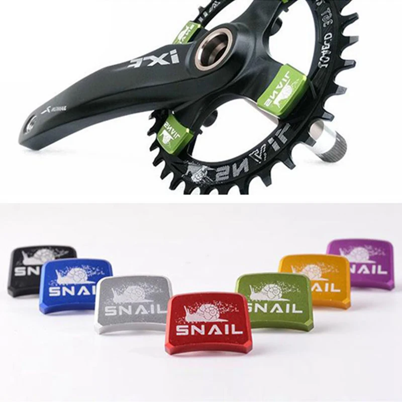 Винты для велосипедных звездочек SNAIL MTB, 7075, алюминиевый сплав, одиночные болты для шоссейных горных велосипедов, винты для дисков, для ШАТУНОВ