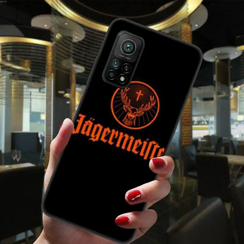 

ZFGHSHYQ Jagermeister Logo Phone Case For Xiaomi 5 6 6Plus 6X 8 9se 10 10Pro Not2 3 10lite Mix2 2S 8lite Max2 3 F1 5X