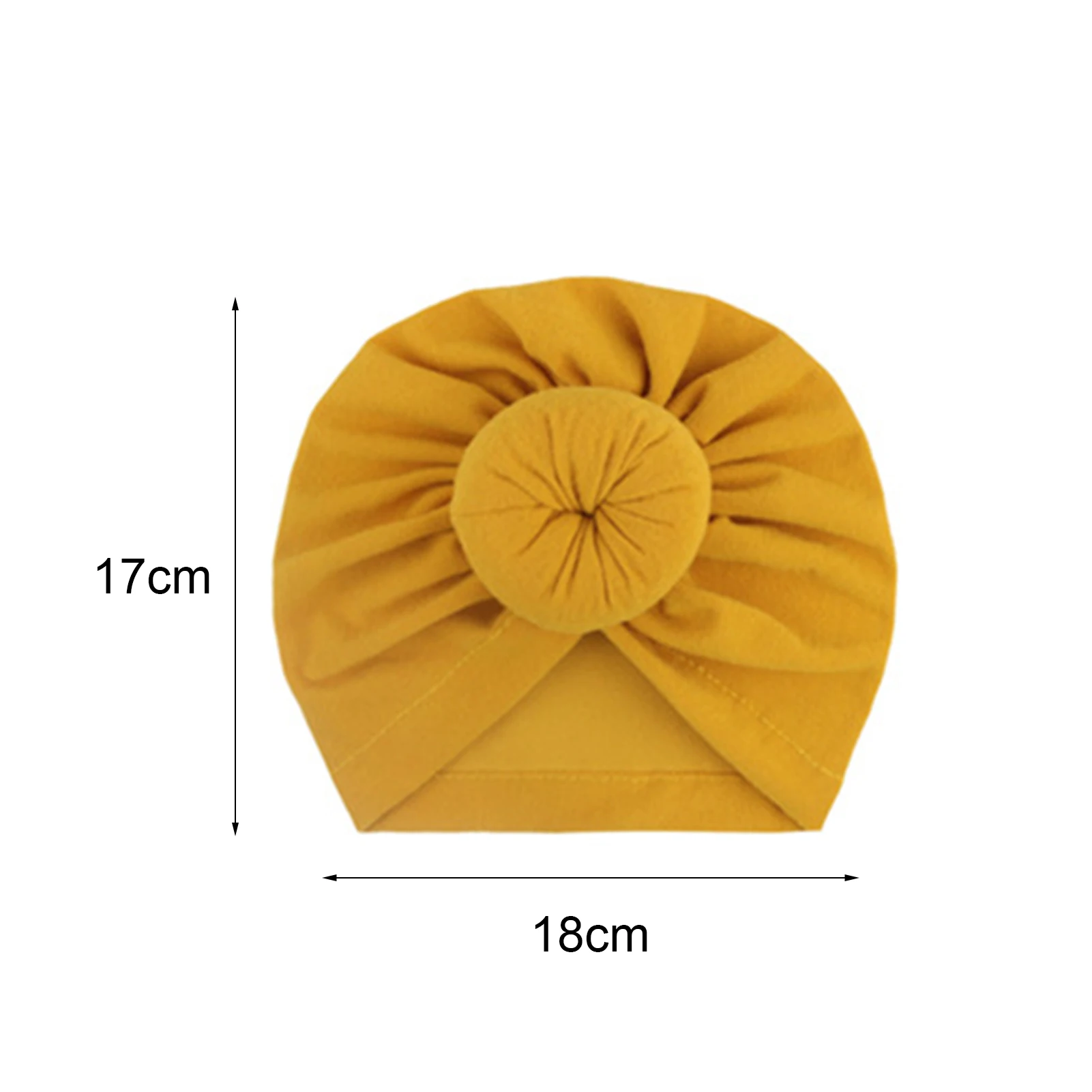 

Toddler Infant Baby Autumn Winter Warm Knot Beanie Cap Head Wrap Photo Prop