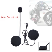 accessories bluetooth headset headphone microphone for v4v6 motorcycle helmet intercom