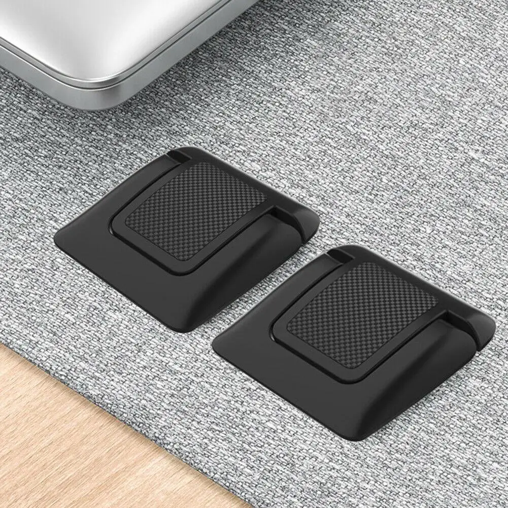 

2pcs/set Mini Portable Invisible Laptop Holder Adjustable Cooling Stand Foldable Anti Slip Multifunctional Holder For Laptop