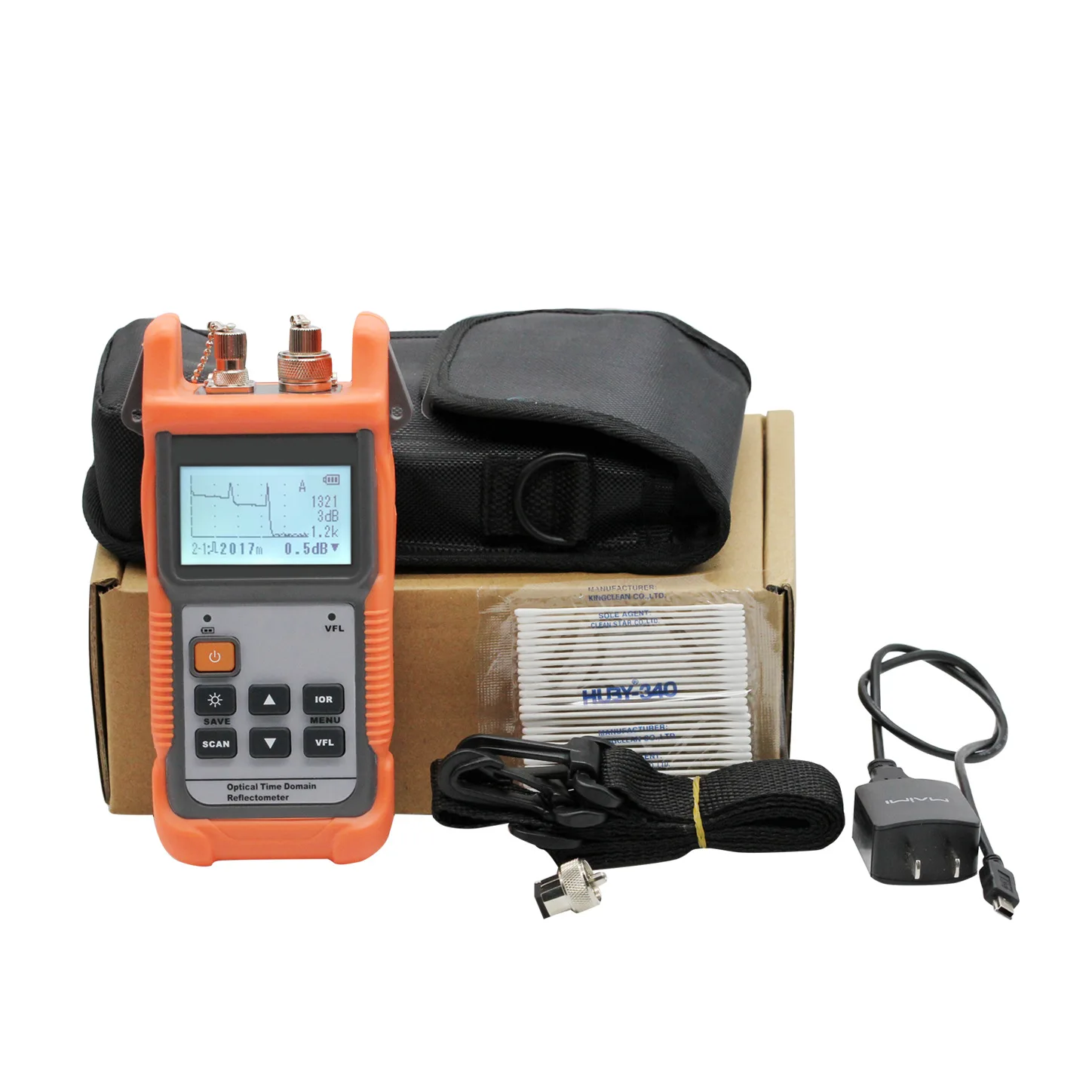 

Fiber Optic Cable Obstacle Locator Simple al Time Domain Reflectometer (OTDR)/Fiber Breakpoint Tester Single