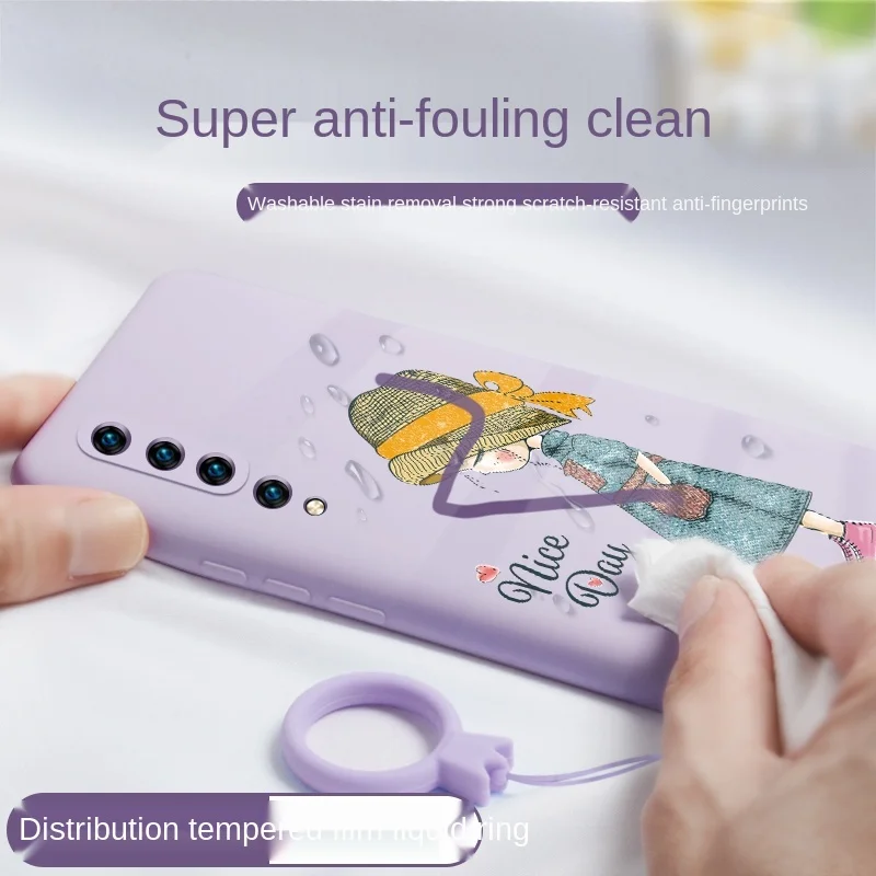 

CX New Xiaomi 10 Commemorative Edition Phone Case Liquid Silicone All-Inclusive Lens Drop-Resistant Ultra-Thin Free Shipping