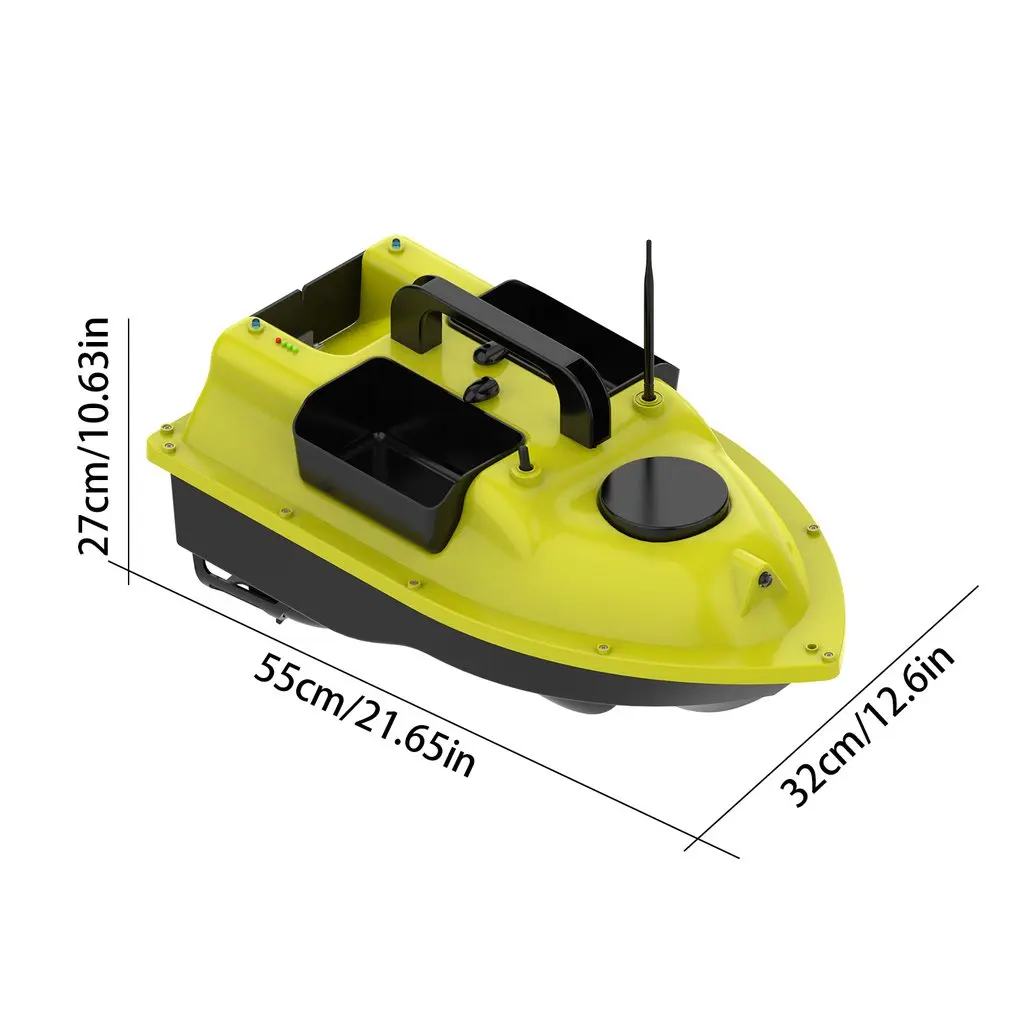 

D18B Remote Control RC Fishing Bait Boat Auto Cruise Control GPS RC Nesting Boat With Fish Finder Toys For Kids