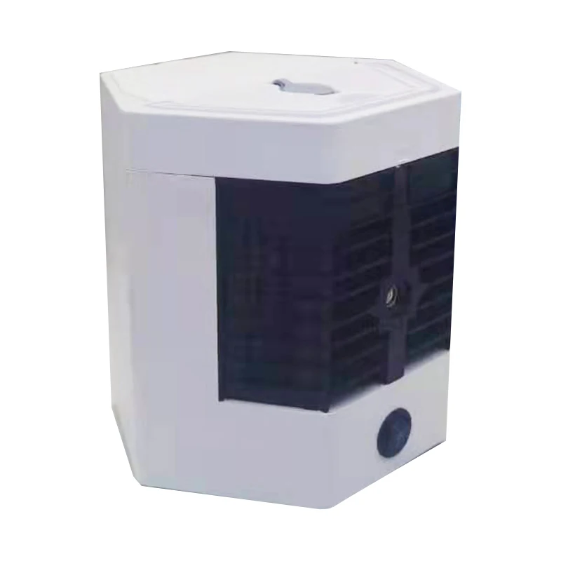 

Portable Air Conditioner Fan Fast Cooling USB Rechargeable Air Cooler Fan Mute Desk Fan with Handle for Home Office @LS