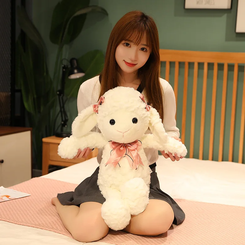 30/45/60cm Cartoon Plush Alpacasso Dolls Stuffed Soft Animal Sheep Toys Appease Alpaca Pillow for Girls Baby Birthday Gifts - купить по