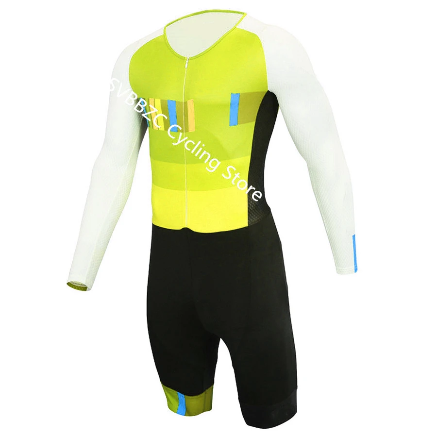 SVBBZC Pro Мужской комбинезон Триатлон Супер Скоростной костюм Ropa Ciclismo Майо с длинным рукавом MTB велосипедные майки комплект Велоспорт Skinsuit
