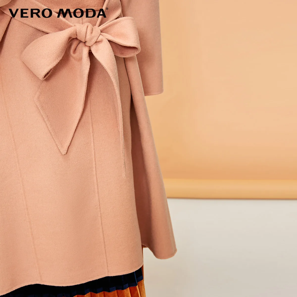 Vero Moda женская новая Ins лацкане невидимая пряжка с плеча шерстяное пальто | 318327563