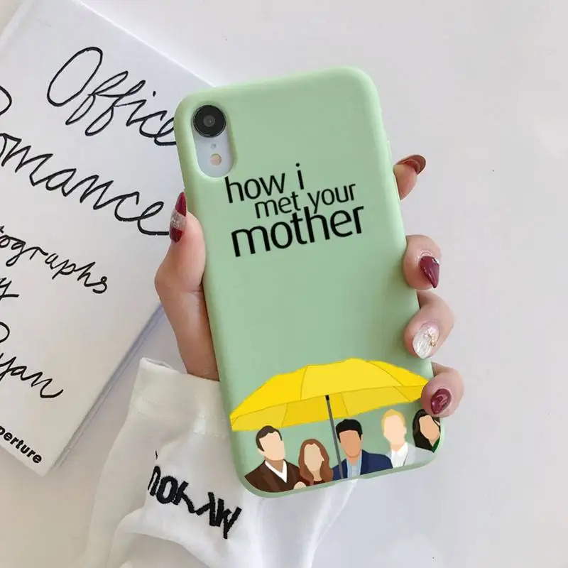 

America sitcom how i met your mother himym quotes Phone Case for iPhone 11 12 13 mini pro XS MAX 8 7 6 6S Plus X 5S SE 2020 XR