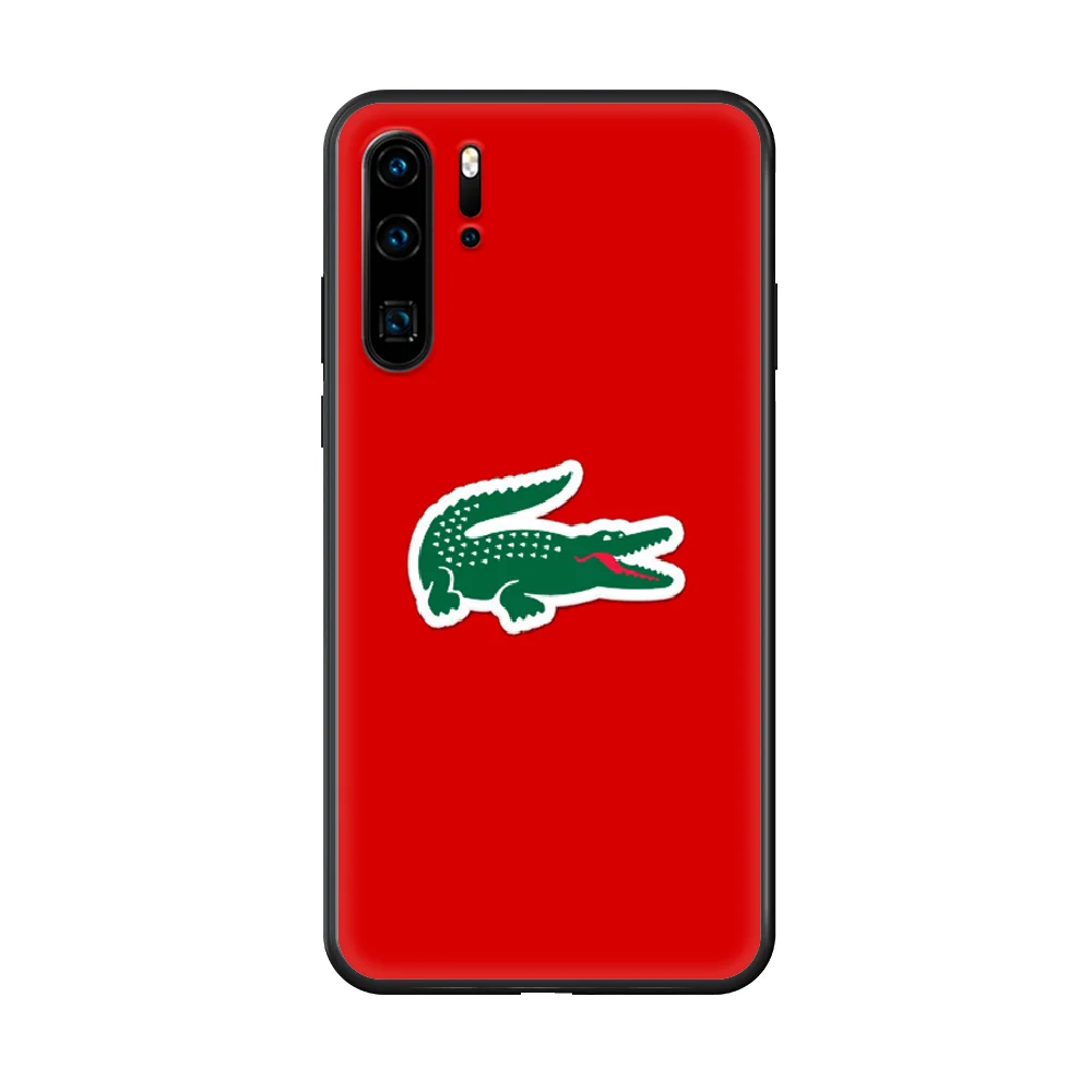 

French luxury brands LACOETE Phone Case cover For huawei p 8 9 10 20 30 40 P pro Smart 2019 Z lite mini black back tpu hoesjes