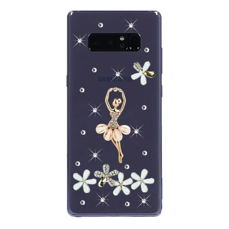 Для samsung Galaxy Note 8 9 S8 S9 S10 A7 A9 2018 A8 A6 плюс J7 Neo J8 J3 J4 J6 J2 Pro A2 Core со стразами чехол |