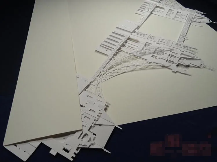 3D Бумажная лондонская башня мост архитектура домашний декор Набор пазлов модели