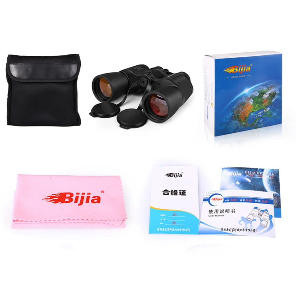 BIJIA 10-120x80 10-180x90 Zoom HD Высокая мощность низкий уровень светильник ночного видения неинфракрасный 1000 м бинокль