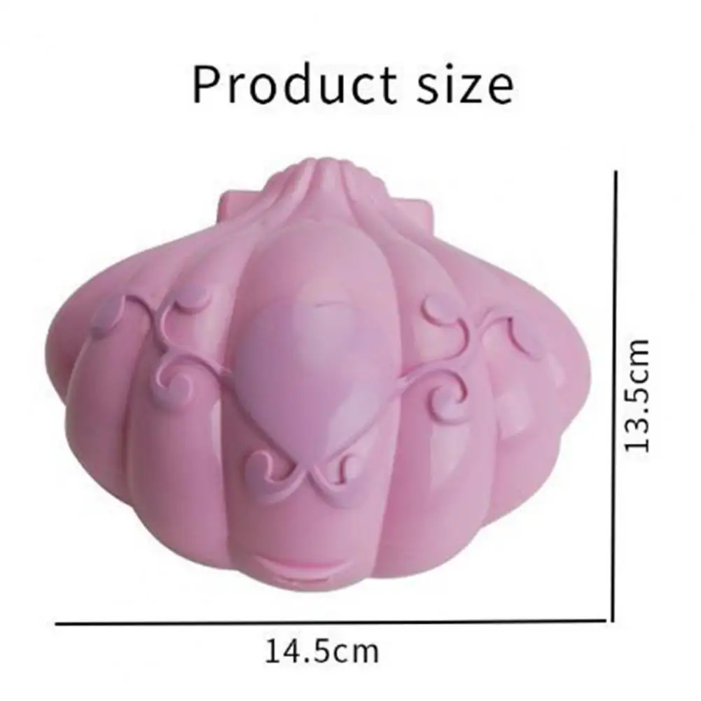 

Novelty Multi-Layer Shell Shape Makeup Case Cosmetic Set Palette Girls Play Toy Beauty Fashion Toys 2021