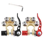 Утолщенная латунная Автоматическая Аккумуляторная батарея 1 шт., зажим для быстрой разборки аккумулятора, клемма соединителя