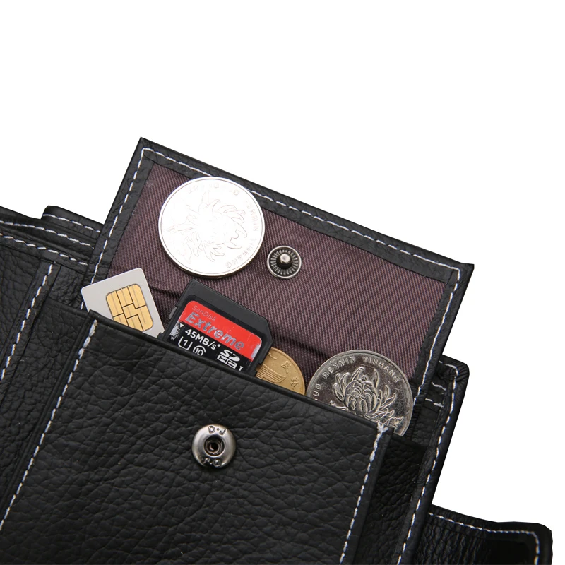 Натуральная коровья кожа известный бренд мужской карман для монет Кошельки