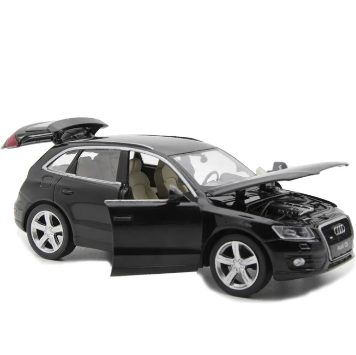 1:32 Scale Audi Q5 Sport SUV Car Diecast Toy Model Pull Back Sound & Light Doors Openable Collection Gift For Kid Toys | Игрушки и