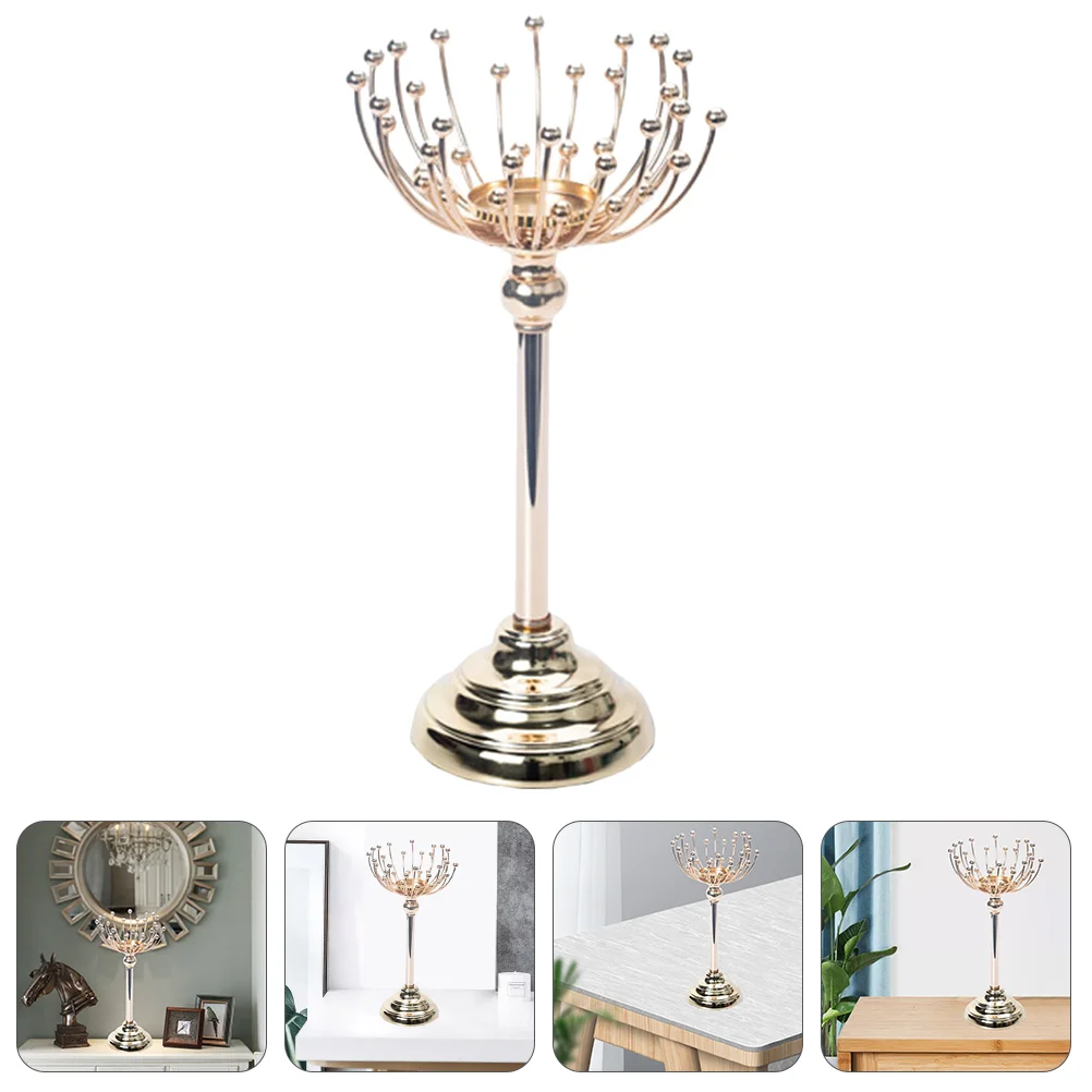 

1pc Modern Metal Plating Adornment Wedding Table Adornment Table Decor