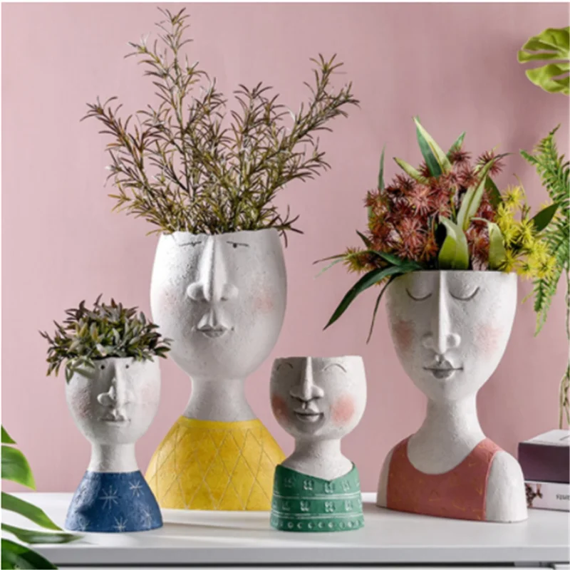 

Chinese Style Creativity Ceramic Vase Wooden Frame Retro Openwork Vase Home DecorFlower Arrangement Ornaments Desktop Vases