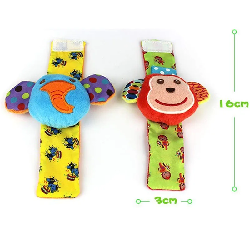 Baby Wrist Rattle Delicate Cute Kawaii Good Workmanship Skin-Friendly Fabric Toy High Quality Cartoon Shapes Socks | Игрушки и хобби