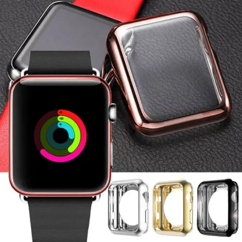 Для наручных часов iWatch 42/40/44 мм чехол для экрана защелкивающаяся крышка Обложка