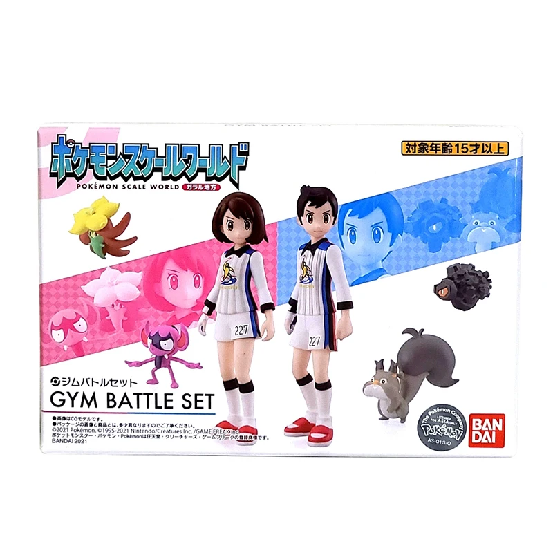 

BANDAI Anime POKEMON Digimon Adventure Galar Region Battle Suit Genuine Box Egg Toys PVC Collection Model