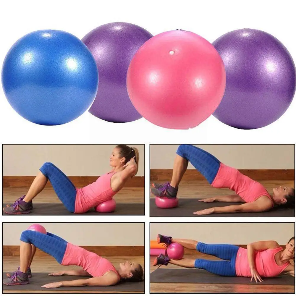 

High Quality 25cm Fitness Yoga Ball Explosion-proof Training Indoor Fitness Ball Ball Pilates Balance Frosted Exercise Tool I4q9