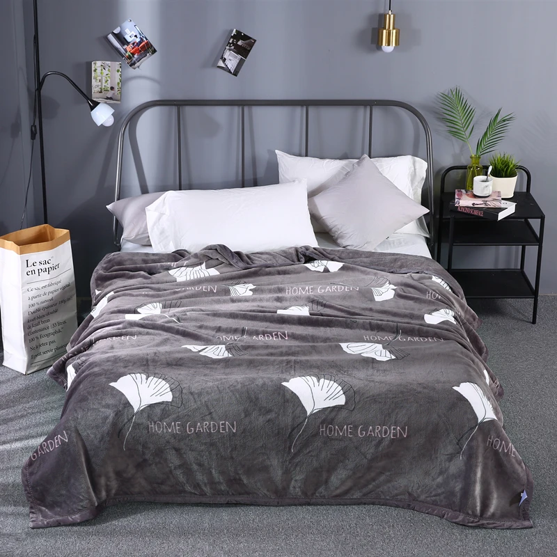 

Luxury 15 Colors Flannel Winter Blanket Thick Throw For Beds Sofa Couch Cover Bedspread 150x200cm 180x200cm