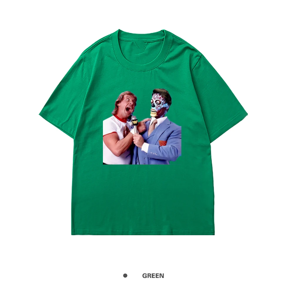 Футболка женская с принтом они живые хлопковая тенниска в стиле Харадзюку