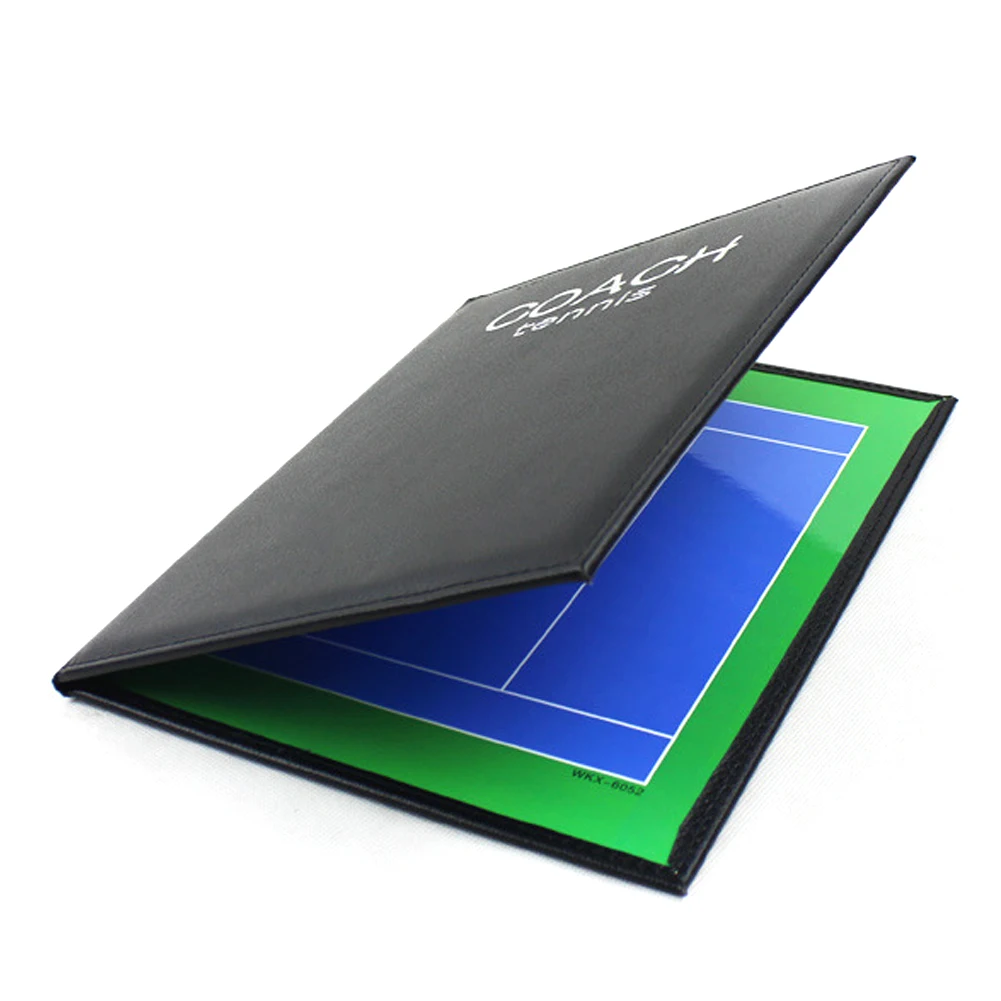 

Складная тренировочная Магнитная тактическая доска с ручкой, аксессуары для тенниса, Спортивная Профессиональная игра из искусственной ко...