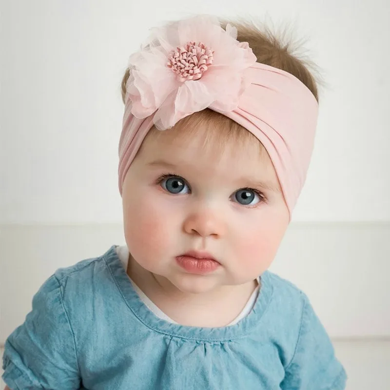 NEW baby girls headbands Toddler Flower Headband Headdress Head Wraps Newborn Baby Hair Accessories bebes accesorios