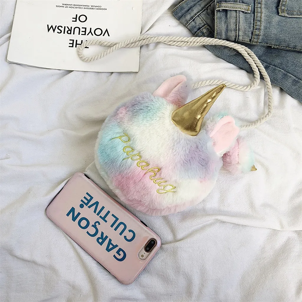 Зимние милые девичьи сердца Мороженое цвет уникальная сумка плюшевая