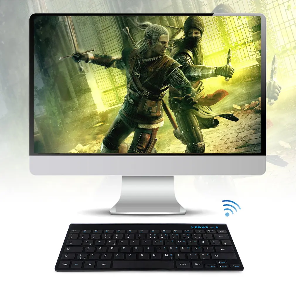 Универсальная компактная прочная тонкая портативная беспроводная клавиатура 3 0