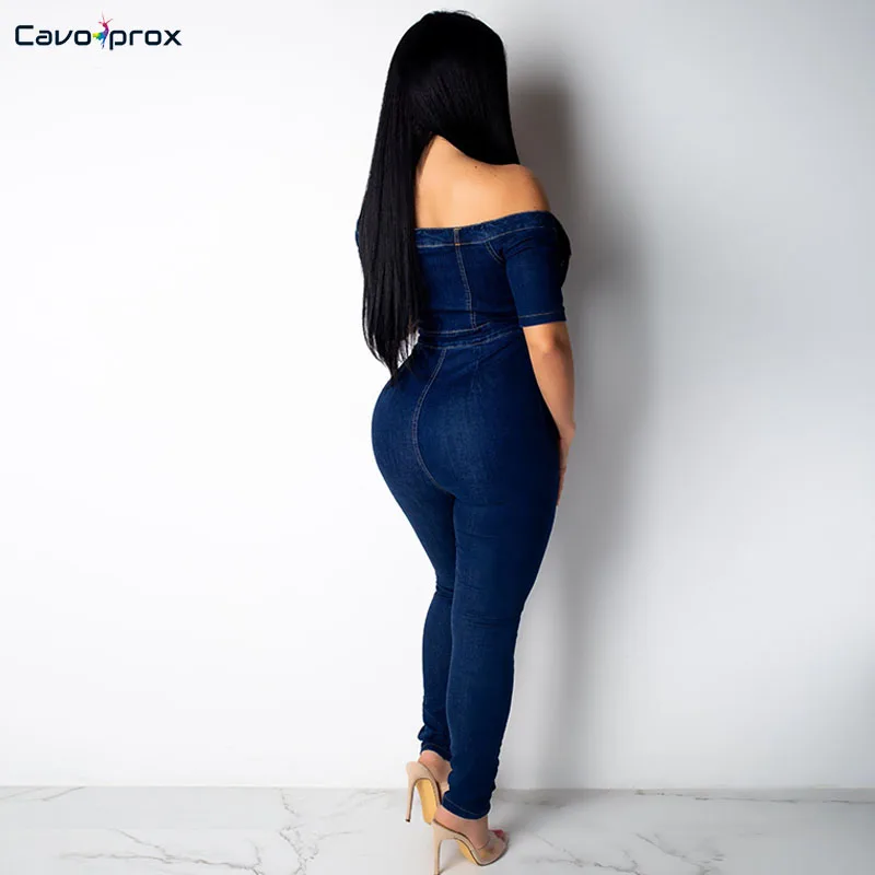 Женские облегающие комбинезоны с полурукавами и пуговицами повседневные