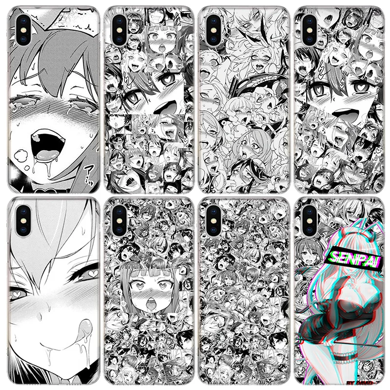 

Japan Anime Girl Manga Face Phone Case For Apple Iphone 13 Pro Max 11 12 Mini SE 2020 X XS XR 8 7 Plus 6 6S 5 5S Cover Shell Coq