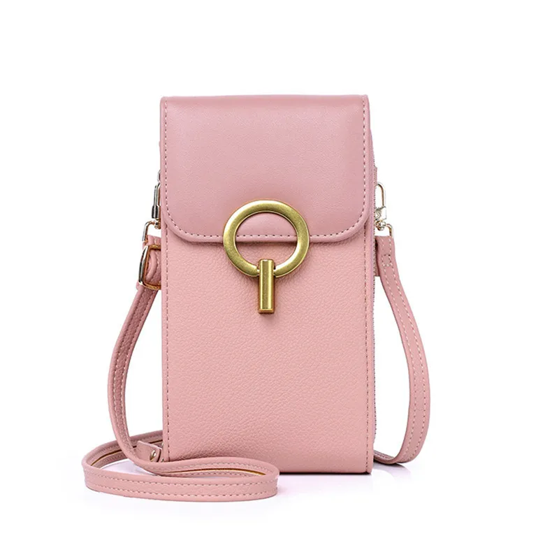 

New Women Casual Wallet Brand Cell Phone Wallet Big Card Holders Wallet Handbag Purse Clutch Messenger Shoulder Straps Bag