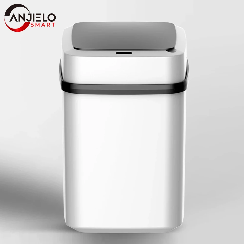 

Бесконтактный Интеллектуальный индукционный автоматический электрический датчик 13-15 л, мусорное ведро для дома, мусорное ведро для кухни, ...