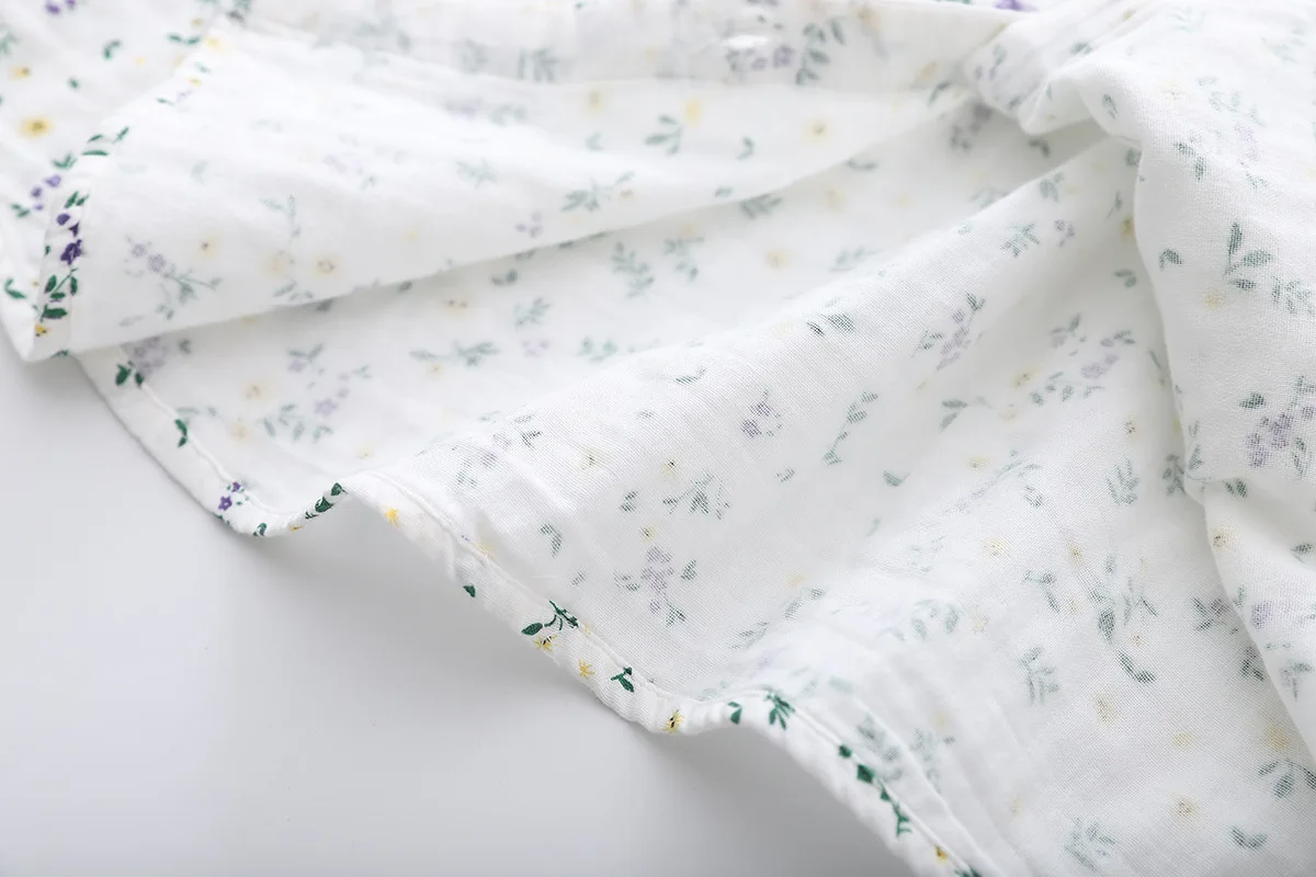 

Cotton Yarn Shirts Womens Blouses Floral Printed Blouses Long Sleeve Loose White Lady Tops Girls Clothes Spring Shirts News 2021