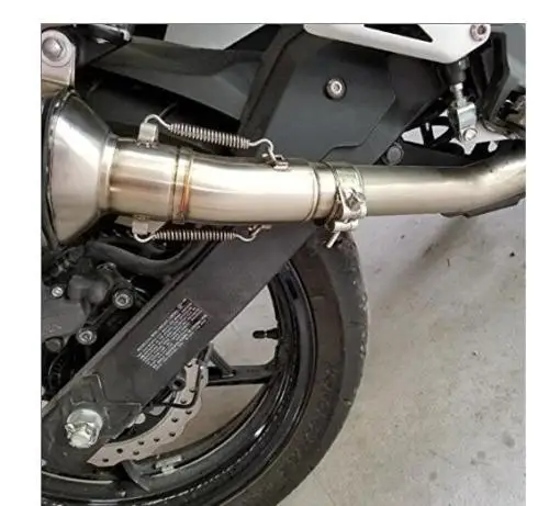

Motorcycle Exhaust Middle Pipe For Kawasaki Z250 Z300 Ninja 250R Ninja 300 2008-2017 NJ 400 Ninja400 2018 2019