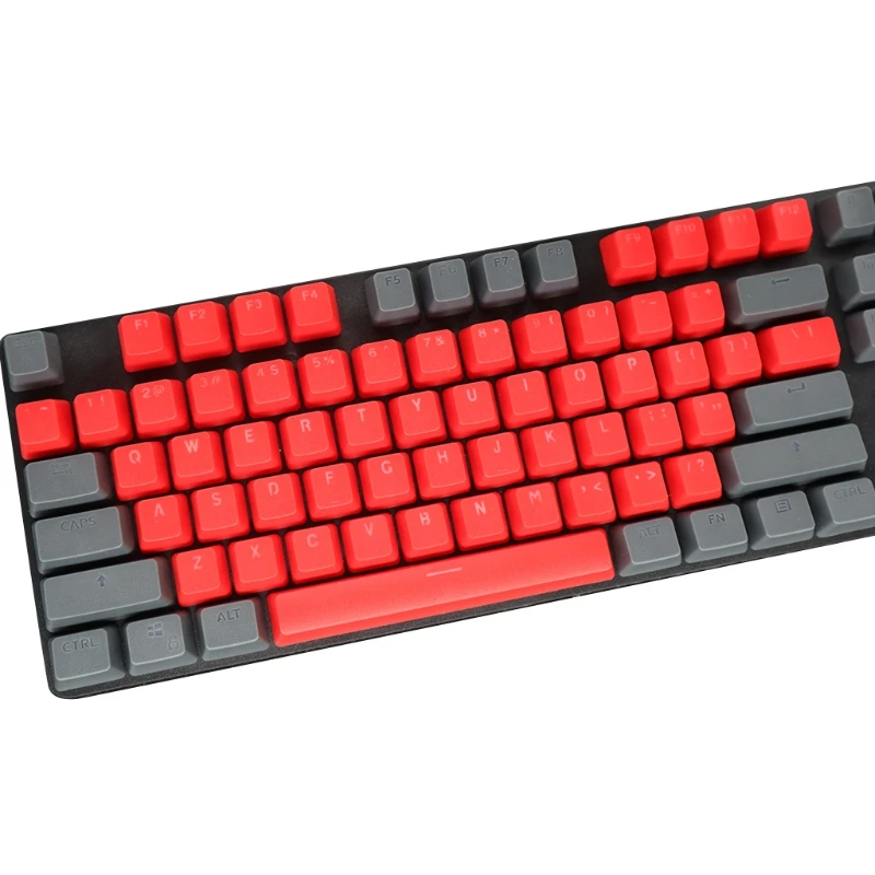 

104 Pieces Profile PBT Keycaps with Key Puller for Keyboard, Backlit Keycap Set for Mechanical Gaming Keyboards