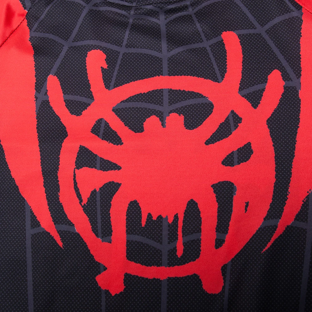 Футболка компрессионная с 3D-принтом для косплея Майлз Моралес быстросохнущие